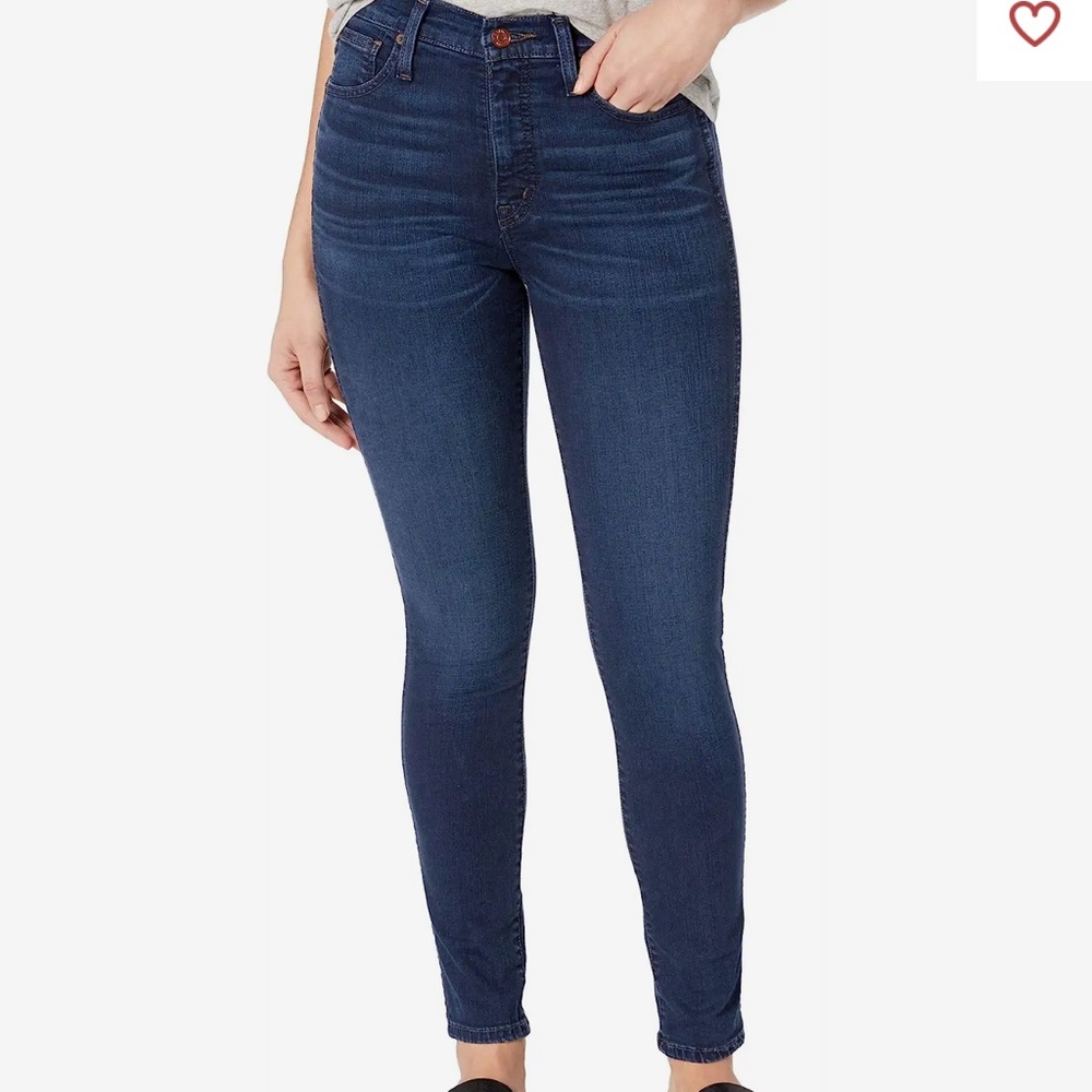 Madewell 10" High-Rise Skinny Jeans